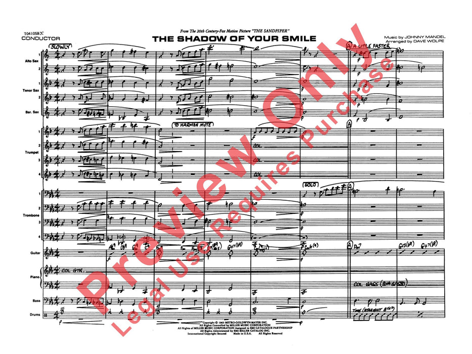 The Shadow of Your Smile (from The Sandpiper) | 小雅音樂 Hsiaoya Music