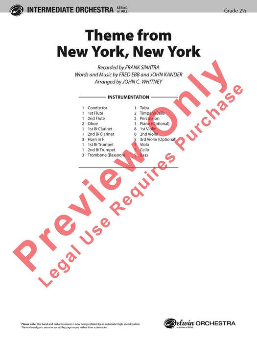 New York, New York, Theme from 主題 | 小雅音樂 Hsiaoya Music