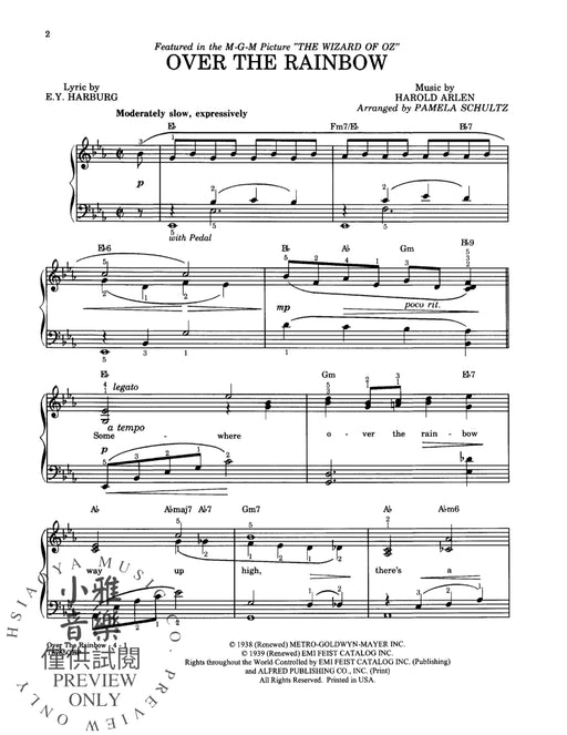 Over the Rainbow (from The Wizard of Oz) | 小雅音樂 Hsiaoya Music