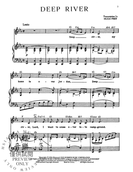 Famous Negro Spirituals 黑人靈歌 | 小雅音樂 Hsiaoya Music