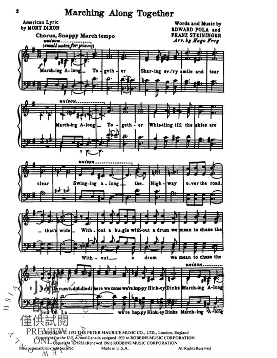 America Sings: Community Songbook | 小雅音樂 Hsiaoya Music