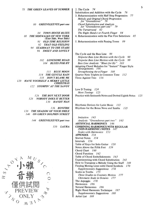 Concepts: Arranging for Fingerstyle Guitar 吉他 | 小雅音樂 Hsiaoya Music