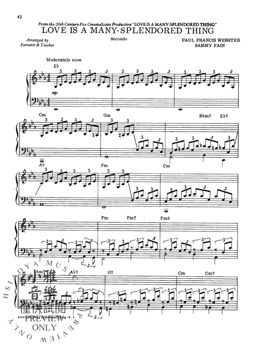 The Best of Ferrante & Teicher's Piano Duets 鋼琴 二重奏 | 小雅音樂 Hsiaoya Music