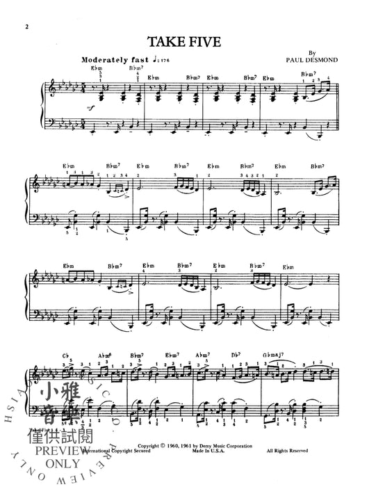 The Genius of Dave Brubeck, Book 1 | 小雅音樂 Hsiaoya Music