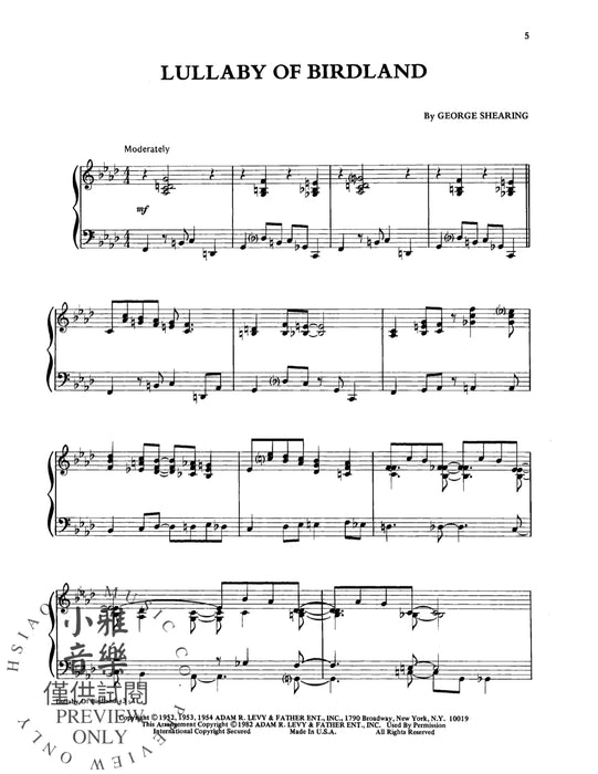 George Shearing: Interpretations for Piano, Deluxe Edition 鋼琴 | 小雅音樂 Hsiaoya Music