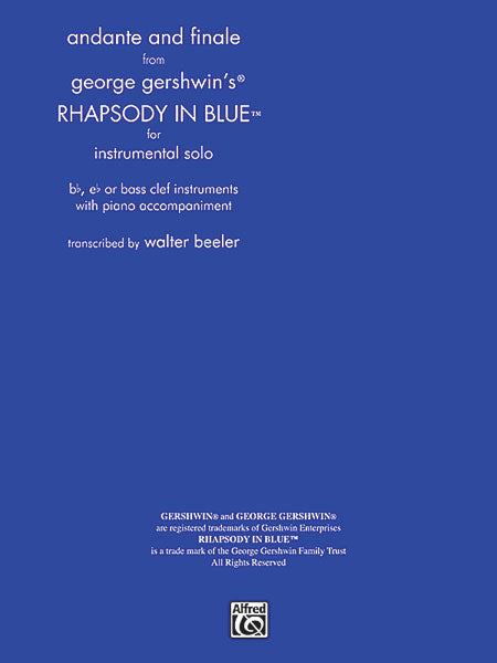 Rhapsody in Blue, Andante and Finale from 蓋希文 藍色狂想曲行板 終曲 | 小雅音樂 Hsiaoya Music