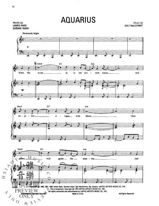 Hair: Vocal Selections | 小雅音樂 Hsiaoya Music