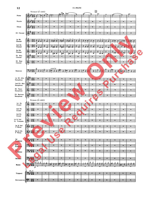 Third Suite (I. March, II. Waltz, III. Rondo) 組曲 進行曲 圓舞曲 迴旋曲 總譜 | 小雅音樂 Hsiaoya Music