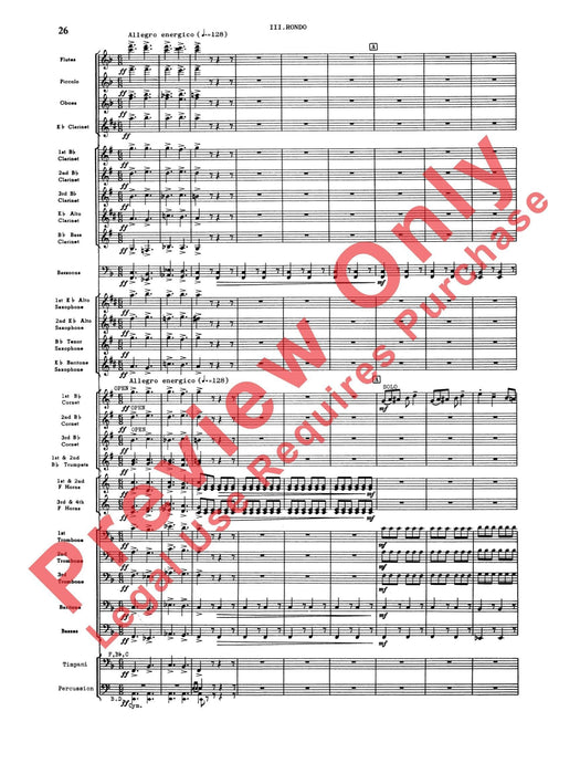 Third Suite (I. March, II. Waltz, III. Rondo) 組曲 進行曲 圓舞曲 迴旋曲 總譜 | 小雅音樂 Hsiaoya Music