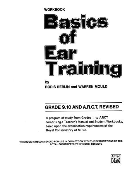 Basics of Ear Training, Grade 9-10 ARCT | 小雅音樂 Hsiaoya Music