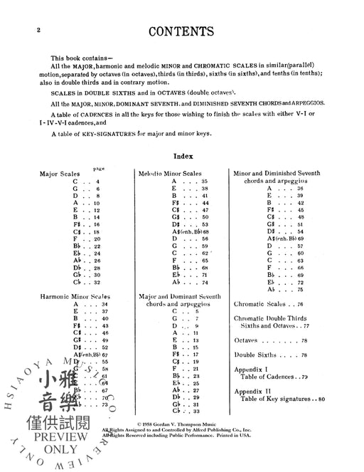 Complete Scale and Chord Book 音階和弦 | 小雅音樂 Hsiaoya Music