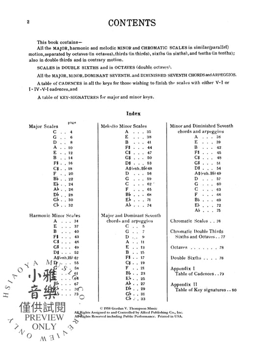 Complete Scale and Chord Book 音階和弦 | 小雅音樂 Hsiaoya Music