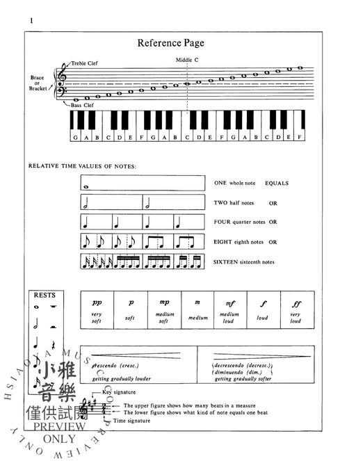 Keys to Music Rudiments: Students' Workbook No. 2 | 小雅音樂 Hsiaoya Music