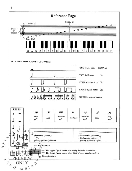 Keys to Music Rudiments: Students' Workbook No. 2 | 小雅音樂 Hsiaoya Music