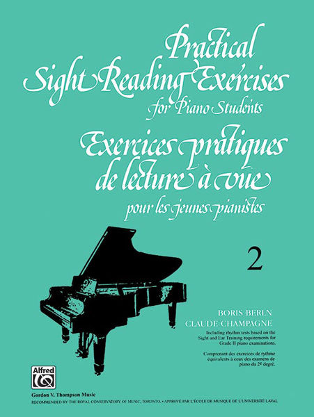 Practical Sight Reading Exercises for Piano Students, Book 2 練習曲 鋼琴 | 小雅音樂 Hsiaoya Music