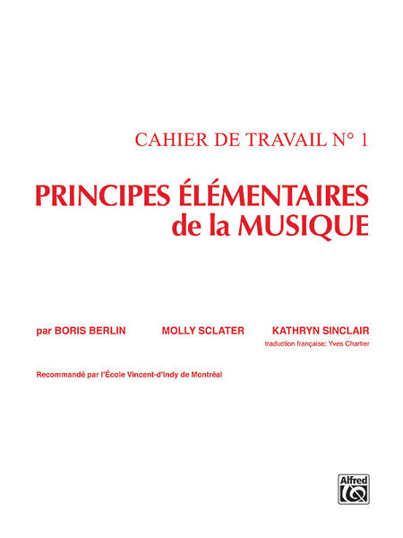 Principes Élémentaires de la Musique (Keyboard Theory Workbooks), Volume 1 鍵盤樂器 | 小雅音樂 Hsiaoya Music