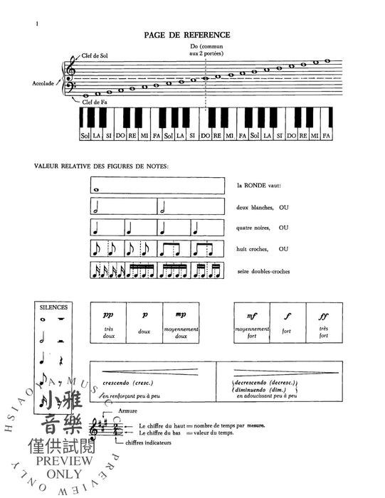 Principes Élémentaires de la Musique (Keyboard Theory Workbooks), Volume 2 鍵盤樂器 | 小雅音樂 Hsiaoya Music