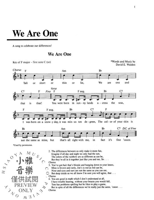 Come on Everybody, Let's Sing! (Revised) | 小雅音樂 Hsiaoya Music