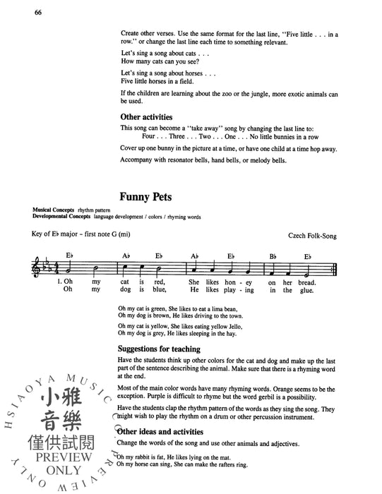 Come on Everybody, Let's Sing! | 小雅音樂 Hsiaoya Music