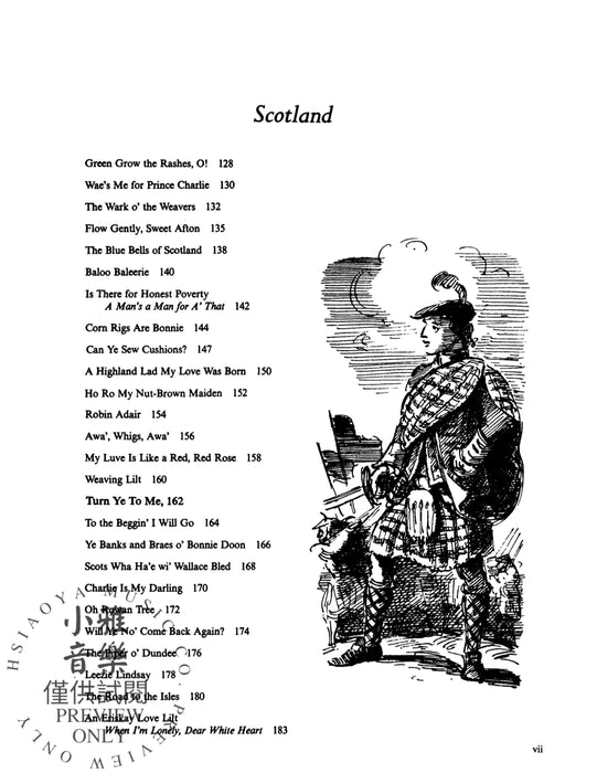 Folk Songs of England, Ireland, Scotland & Wales 民謠 | 小雅音樂 Hsiaoya Music