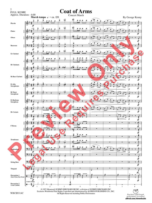 Coat Of Arms 總譜 | 小雅音樂 Hsiaoya Music