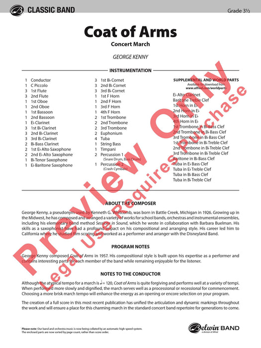 Coat of Arms (Concert March) 音樂會進行曲 | 小雅音樂 Hsiaoya Music