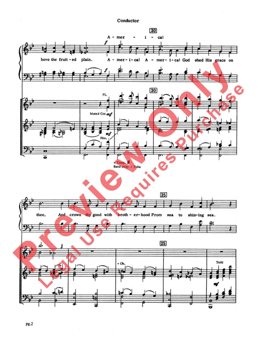 From Sea to Shining Sea A Fantasy Based on "America the Beautiful" 幻想曲 總譜 | 小雅音樂 Hsiaoya Music