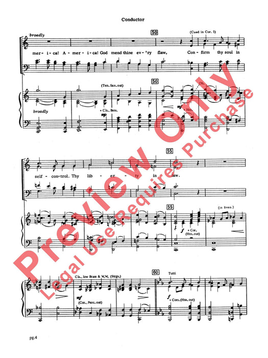 From Sea to Shining Sea A Fantasy Based on "America the Beautiful" 幻想曲 總譜 | 小雅音樂 Hsiaoya Music