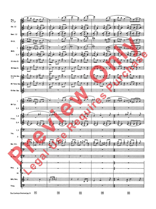 The Cowboys 總譜 | 小雅音樂 Hsiaoya Music