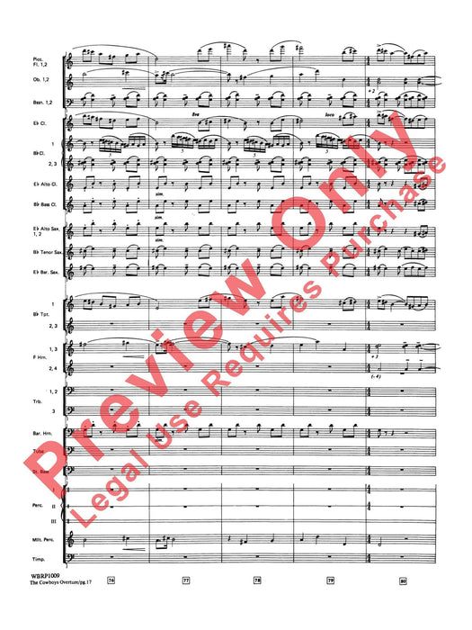 The Cowboys 總譜 | 小雅音樂 Hsiaoya Music