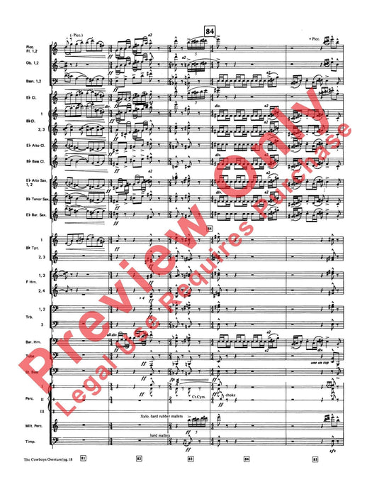 The Cowboys 總譜 | 小雅音樂 Hsiaoya Music