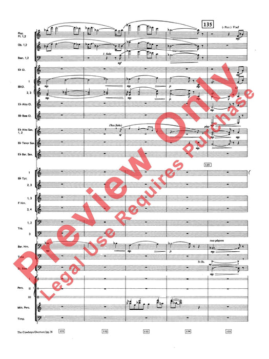 The Cowboys 總譜 | 小雅音樂 Hsiaoya Music