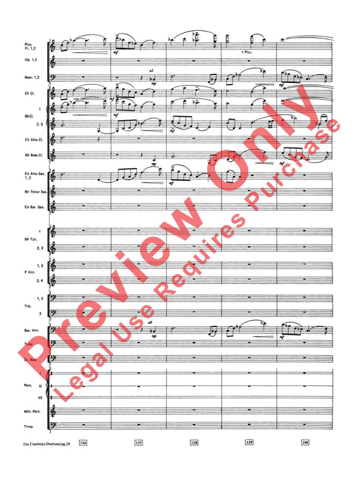 The Cowboys 總譜 | 小雅音樂 Hsiaoya Music