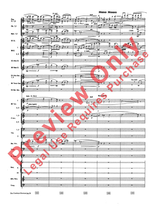 The Cowboys 總譜 | 小雅音樂 Hsiaoya Music