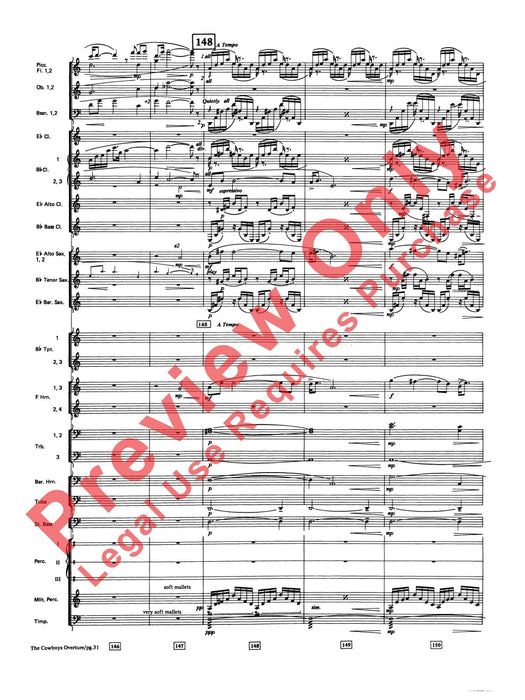 The Cowboys 總譜 | 小雅音樂 Hsiaoya Music