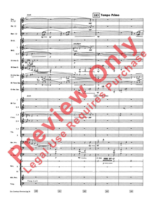 The Cowboys 總譜 | 小雅音樂 Hsiaoya Music