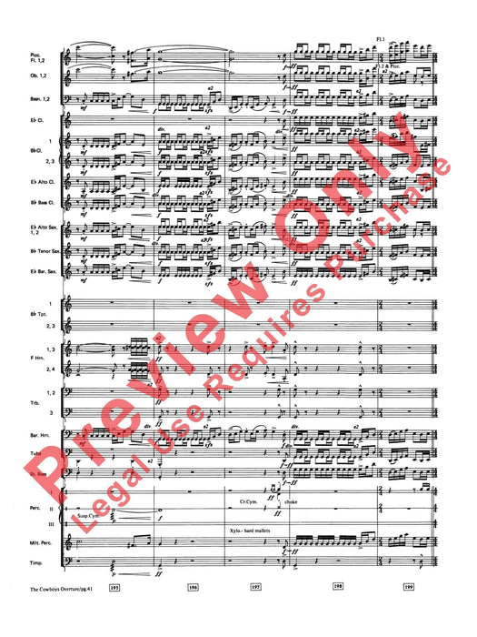 The Cowboys 總譜 | 小雅音樂 Hsiaoya Music