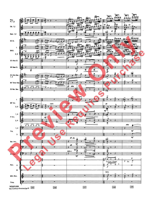 The Cowboys 總譜 | 小雅音樂 Hsiaoya Music