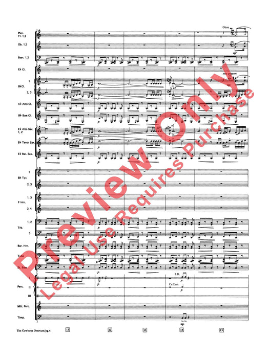 The Cowboys 總譜 | 小雅音樂 Hsiaoya Music