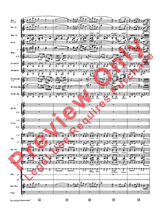 The Cowboys 總譜 | 小雅音樂 Hsiaoya Music