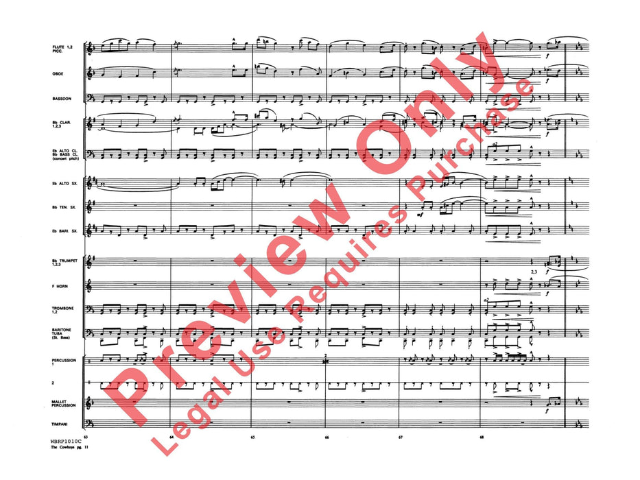 The Cowboys 總譜 | 小雅音樂 Hsiaoya Music