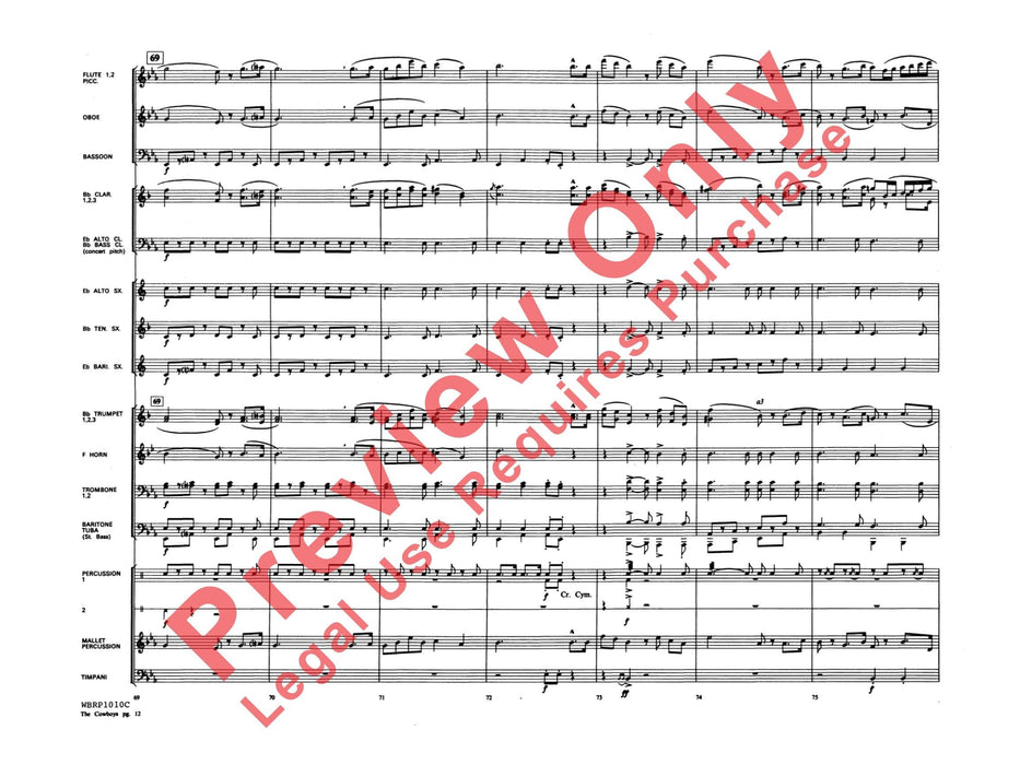 The Cowboys 總譜 | 小雅音樂 Hsiaoya Music