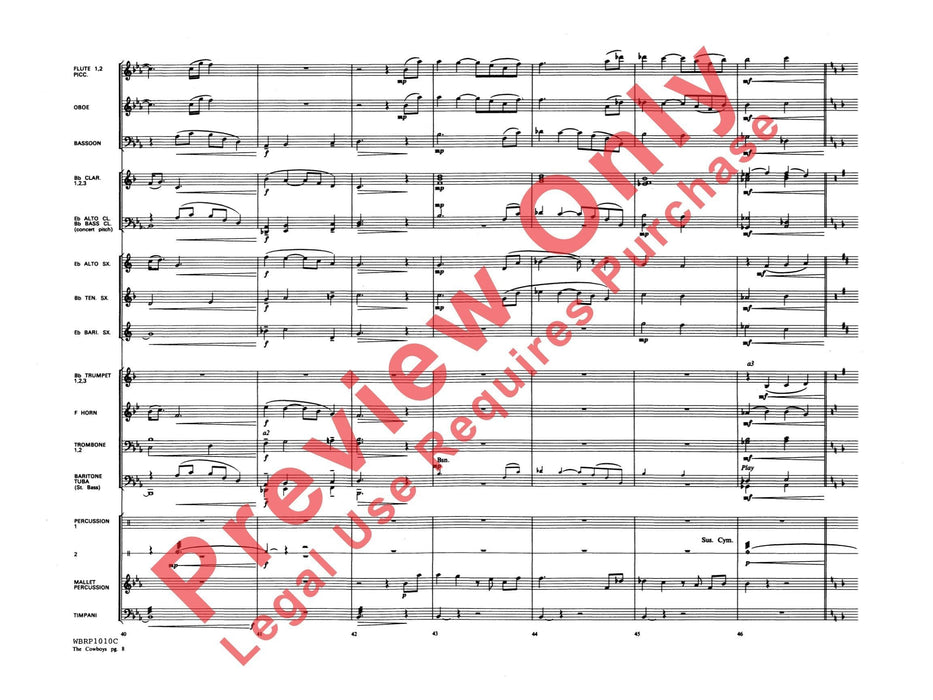 The Cowboys 總譜 | 小雅音樂 Hsiaoya Music