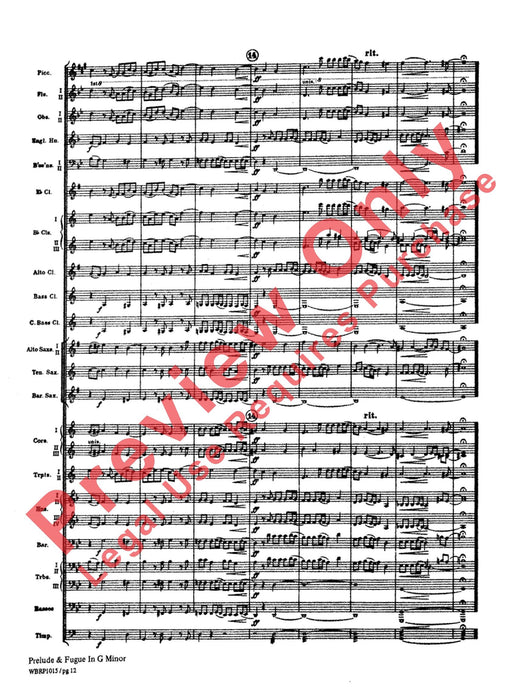 Prelude and Fugue in G Minor 巴赫約翰‧瑟巴斯提安 前奏曲 復格曲 | 小雅音樂 Hsiaoya Music
