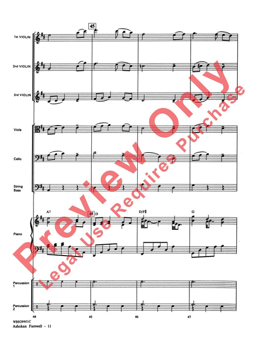 Ashokan Farewell 總譜 | 小雅音樂 Hsiaoya Music