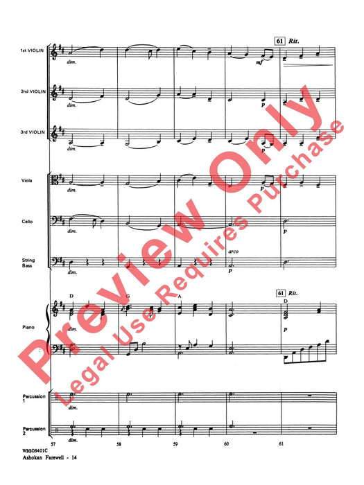 Ashokan Farewell 總譜 | 小雅音樂 Hsiaoya Music