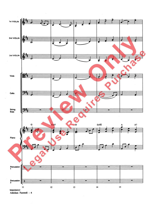 Ashokan Farewell 總譜 | 小雅音樂 Hsiaoya Music