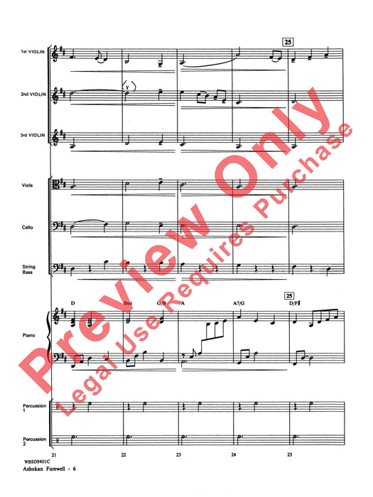 Ashokan Farewell 總譜 | 小雅音樂 Hsiaoya Music