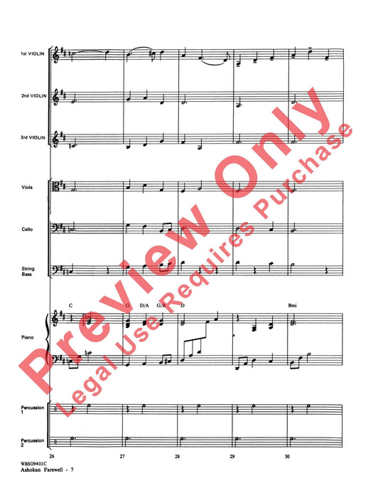 Ashokan Farewell 總譜 | 小雅音樂 Hsiaoya Music