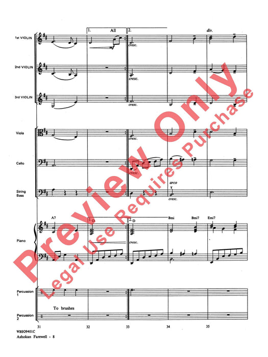 Ashokan Farewell 總譜 | 小雅音樂 Hsiaoya Music